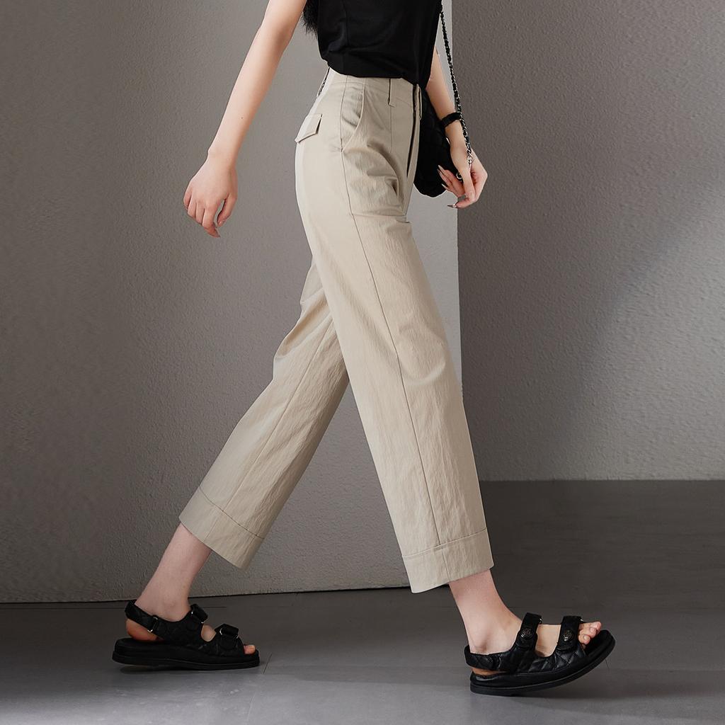 Wrinkle Thin Casual Pants for Women