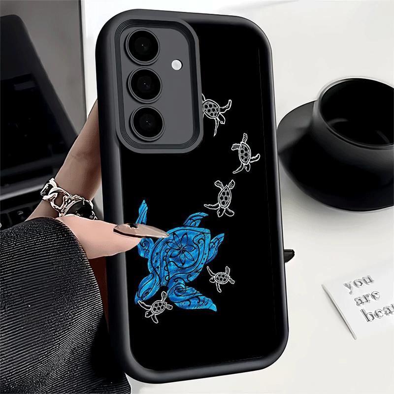 Phone Case for Samsung Galaxy A17 A16 A15 A14 A13 Cartoon Ocean Sea Turtle A56 A36 A26 A55 A35 A25 A54 A34 A24 A53 A33 A23 A07 A