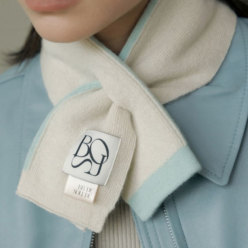 

BB’DE SOLI’DE jou ella cross muffler (2 color) grey