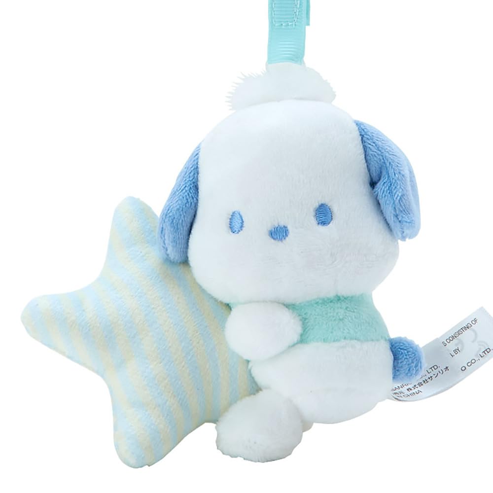 Sanrio Educational Toy Merry Mascot Pochacco Pochacco 6x8x8cm Sanrio Baby Merry Character 768863 SANRIO (Sanrio Baby)
