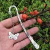Stationery Pendant Dragonflies School Bookmark Luminous Bookmark Feather Bookmarks Metal Bookmark