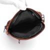Vintage Soft Leather Crossbody Bags Rivet PU Women Messenger Shoulder Bag Small Female Handbags Phone Purses Black and Brown
