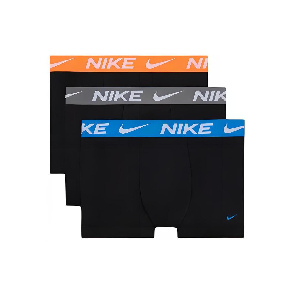 Nike Dri-FIT Essential Micro Stretch Soft Boxer Briefs 3-Pack Men Underwear Black KE1156-017