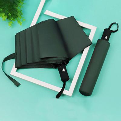 Fully Automatic Sun Protection Umbrella Auto Open Windproof Rainproof UV Protection with Anti-UV Coating Compact Folding Travel Parasol