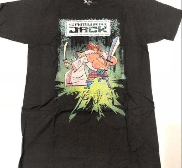 Samurai Jack Black Tshirt New Cotton S