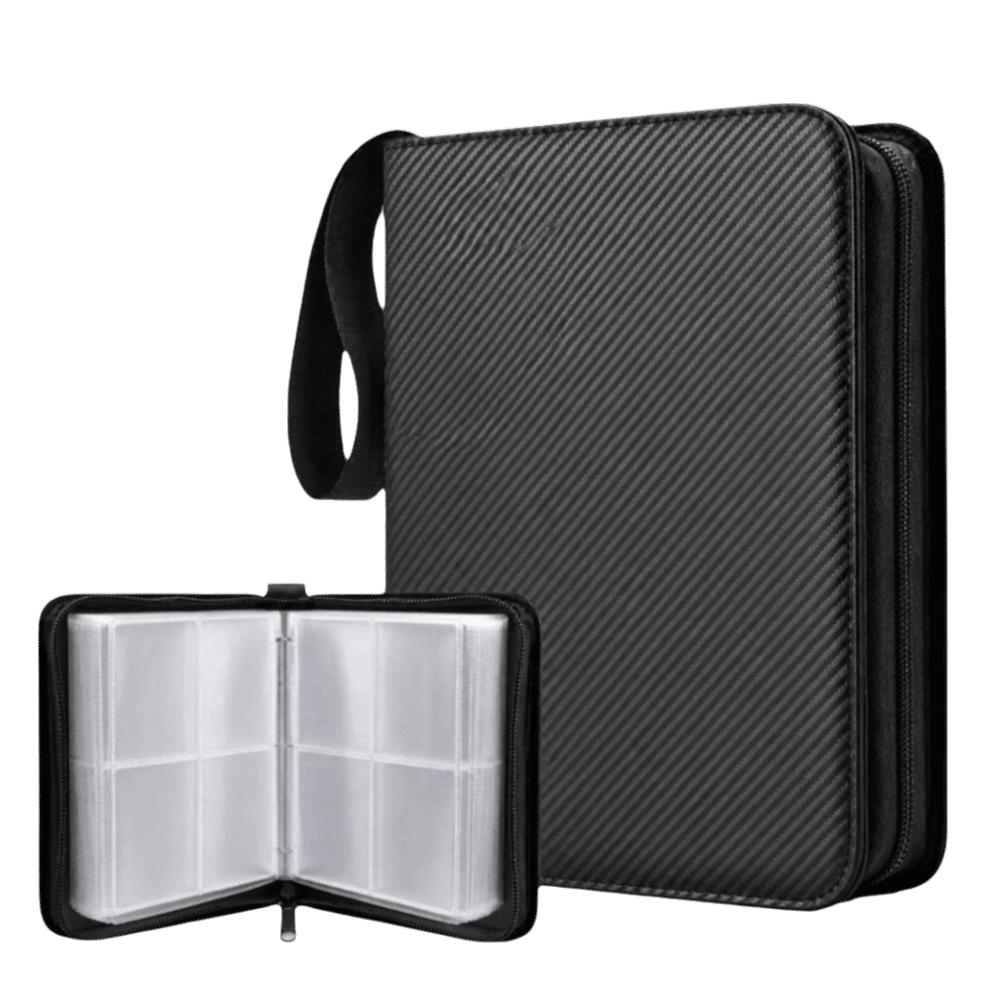 With 50 Sheets Card Book Binders 400 Pockets Rigid Card Holder Card Binder Holder Card Collection
