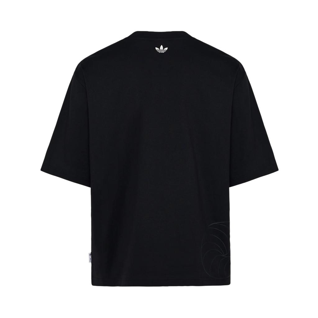adidas Originals X Disney Kočka Šklíba Mikina s kulatým výstřihem Pohodlné Sportovní Tričko s krátkým rukávem Unisex Tričko KX5312