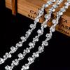 1yard Rhinestone Chain DIY Accessory Lace Ribbon DIY Clothing Hand Sewn Drill Shoe Accessories, Rhinestone Chain Accessories