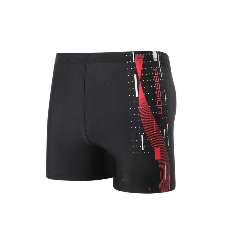 Jun Kiss Men s Quick-Dry Flat Swim Trunks