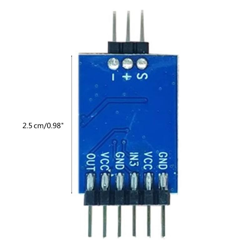 3 Channel Video Switcher Module 3 Way Video Switcher Unit for FPV Camera Video Switching Module Electronic Accessories