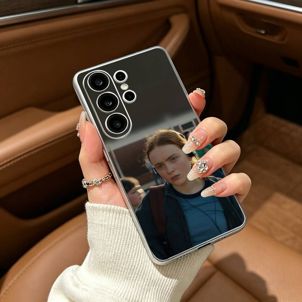 Hit Drama Actress -S-Sadie Sink Clear Phone Case for Samsung S25, S24, S21, S22, S23, S30, Ultra, S20, Plus, FE, Lite
