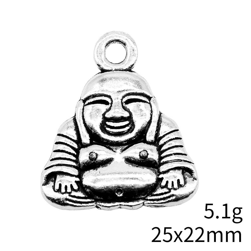 Thanksgiving Day Charms For Nails Buddha Statue Charms Pendant Home Garden Bracelet Pendant