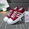 New Low-top Canvas Shoes Women's Soft-soled Non-slip Fashion Casual Board Shoes Breathable Super Soft Flat-soled Student Cloth Shoes