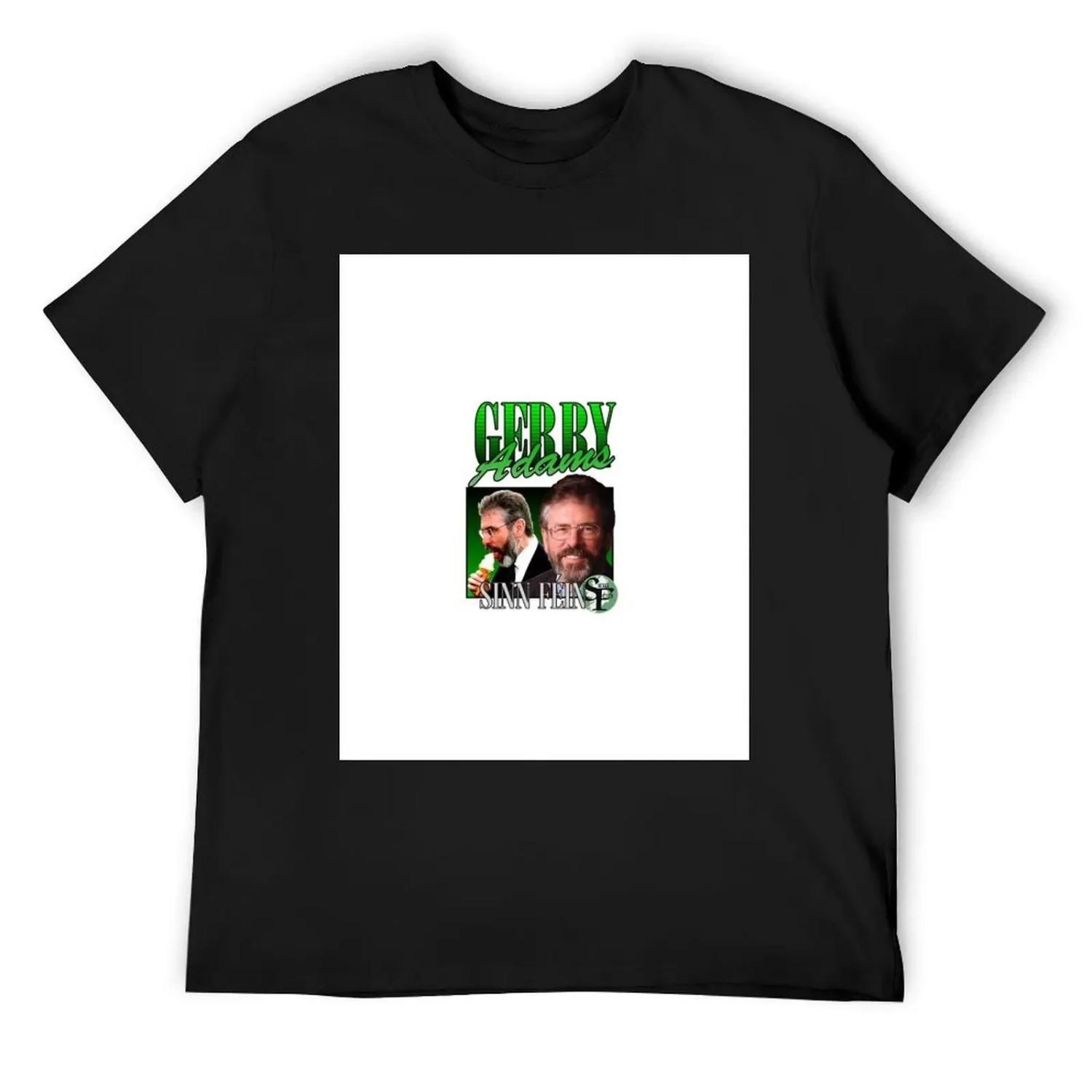 

Gerry Adams Sinn Fin Vintage T-Shirt basketball graphic tees new gifts and t-shirts Funny t-shirt shirts men XXXXXL різнокольоровий
