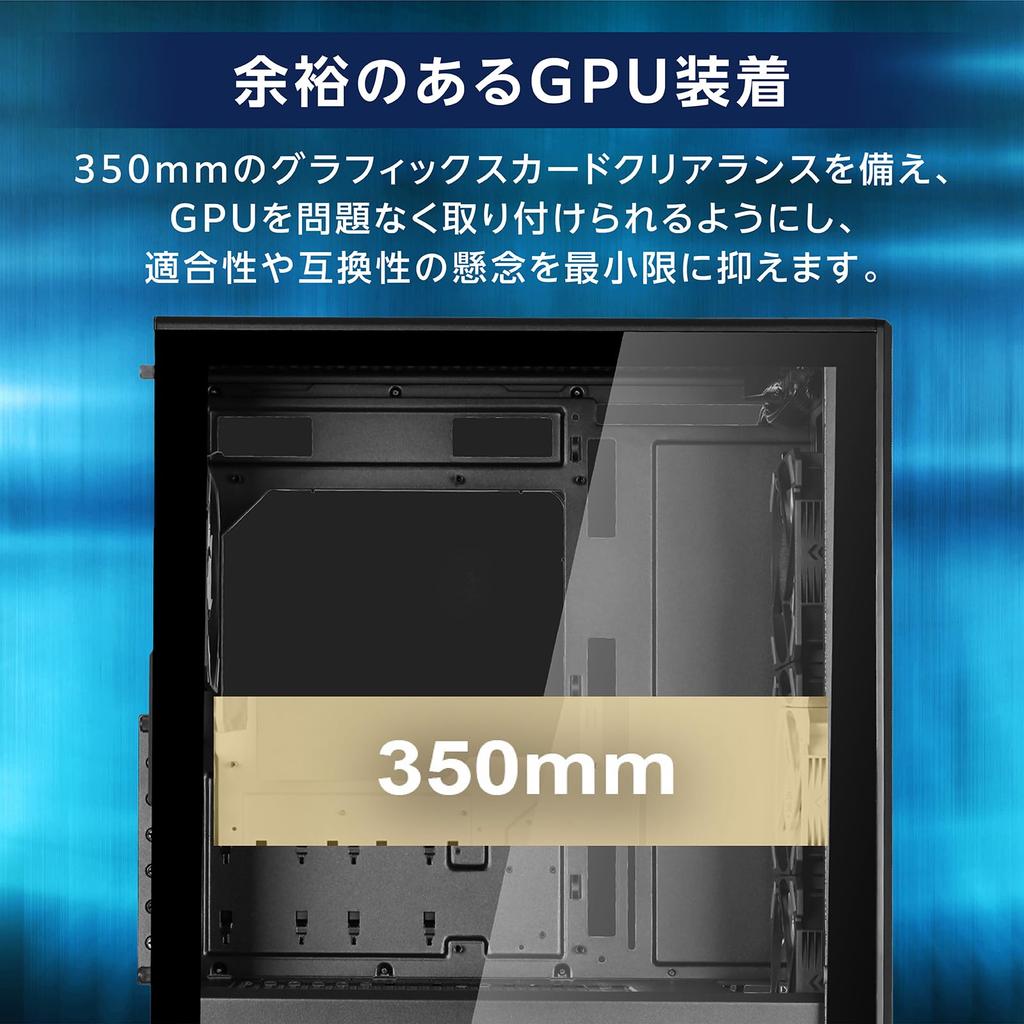 Silverstone SST-FA515XR-BG PC-Gehäuse, Mid-Tower, ATX, Dual-Radiator, Regenbogen-Lüfter, Schwarz, Produkt von autorisiertem japanischem Distributor