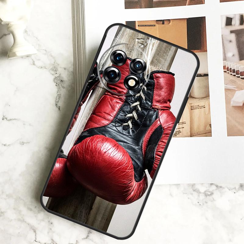 Boxing Gloves Case For OnePlus 11 12 12R 9 10 Pro 10R 9R 8T 10T Nord CE 2 3 Lite 2T N10 N20 N30 CE4 Cover