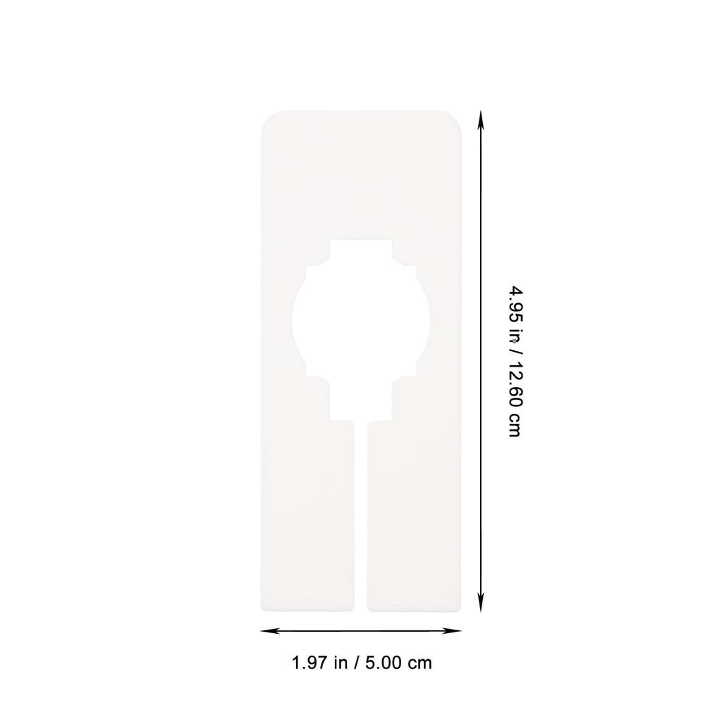 Lurrose Clothes Hanger Set of with Clothing Size Plastic Dividers for Clothes 5x2 Inches Dividers, 10, Tags, Storage,