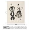 Ert - Charleston Couple Throw Blanket Spring Fall Cozy Throw Blanket for Couch