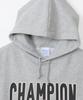 Kapuzenpullover Langarm Baumwolle USA Big Logo Kapuzenpullover Basic Oxford Grau S [Champion] C3-Y120 Herren