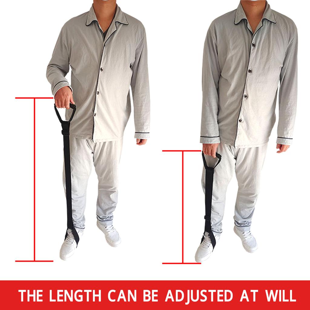 Benlyftrem Säkerhetsnylon Assistent Benlyft Mobilitetshjälpmedel för Äldre Funktionshinder Pediatrik