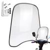 Universal Motocycle Windshield Extension Spoiler Windshield Widened Edging Wind Deflector For Motorcycle