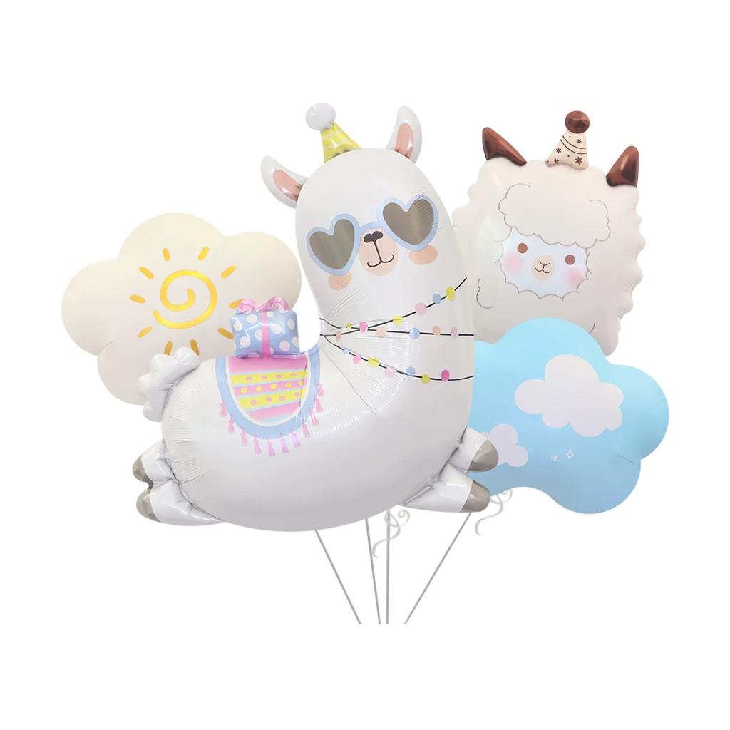 New Cute Animal Aluminum Film Balloon Birthday Party Decoration Cartoon Crocodile Head Birthday Toast Shaped Children's Toy Ball