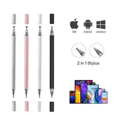 2 in 1 Universal Stylus Stift Für Tablet Mobile Android ios Telefon iPad Zubehör Zeichnung Tablet Kapazitiven Bildschirm Touch Stift