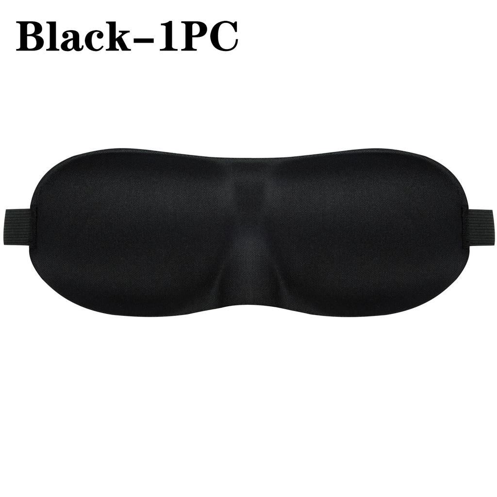 1-50PCS 3D Sleep Eye Mask Unisex Zero Pressure Contour Design Soft Breathable Adjustable Strap for Travel Rest Comfortable