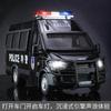 1:Maßstab 24 IVECO Polizei Legierung Auto Diecast Metallmodell Ton & Licht Rückzugspielzeug Innendekorationen Kinderspielzeug Geschenke Doiplay