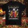 Christmas Jimi Hendrix Black Color Full Size Shirt Gift PP2487