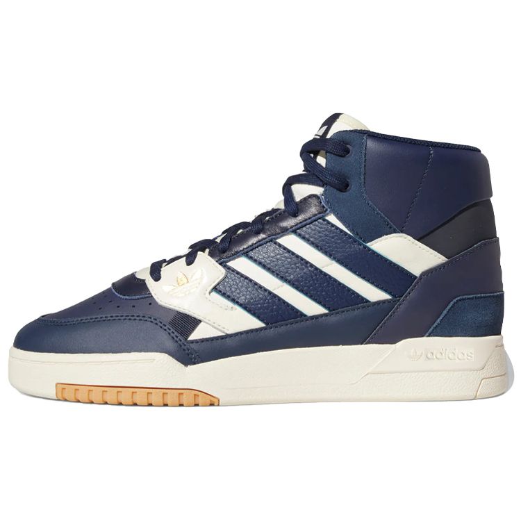 Adidas Originals Drop Step High Top Skate Shoes Unisex Sneakers Blue White GV9322
