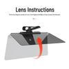 Day & Night Anti-Glare Car Visor