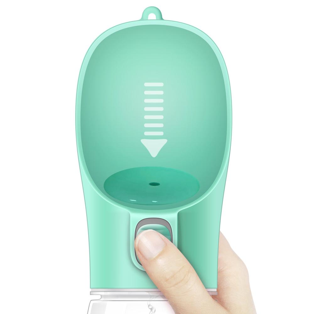 Bouteille d'eau portable pour chien pour petits et moyens chiens chats extérieur étanche voyage marche Chihuahua bouteille à boire Carlin fournitures pour animaux de compagnie