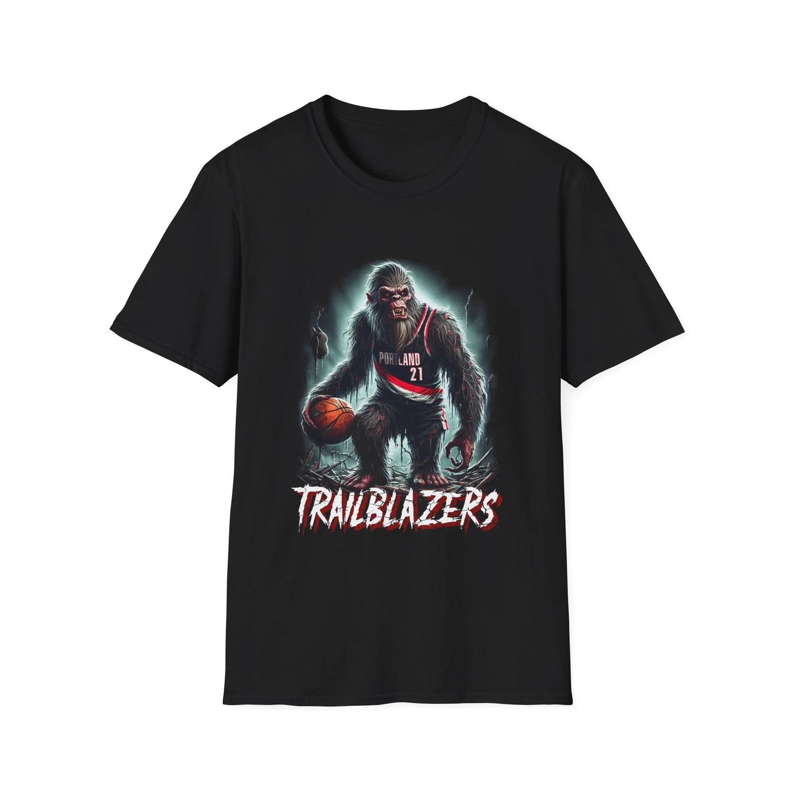 Portland Trail Blazers Horror Mashup T-Shirt S