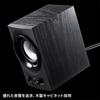 Sanwa Supply High Power USB Speaker (Black) MM-SPU9BKN