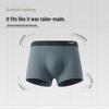 Herren Modal Nahtlose Antibakterielle Boxer-Slips 4er-Pack