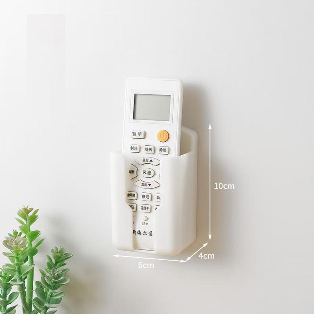 Universal Remote Controller Holder Phone Plug Charging Bracket Conditioner Remote Controller Bracket Wall Shelf Mount Stand