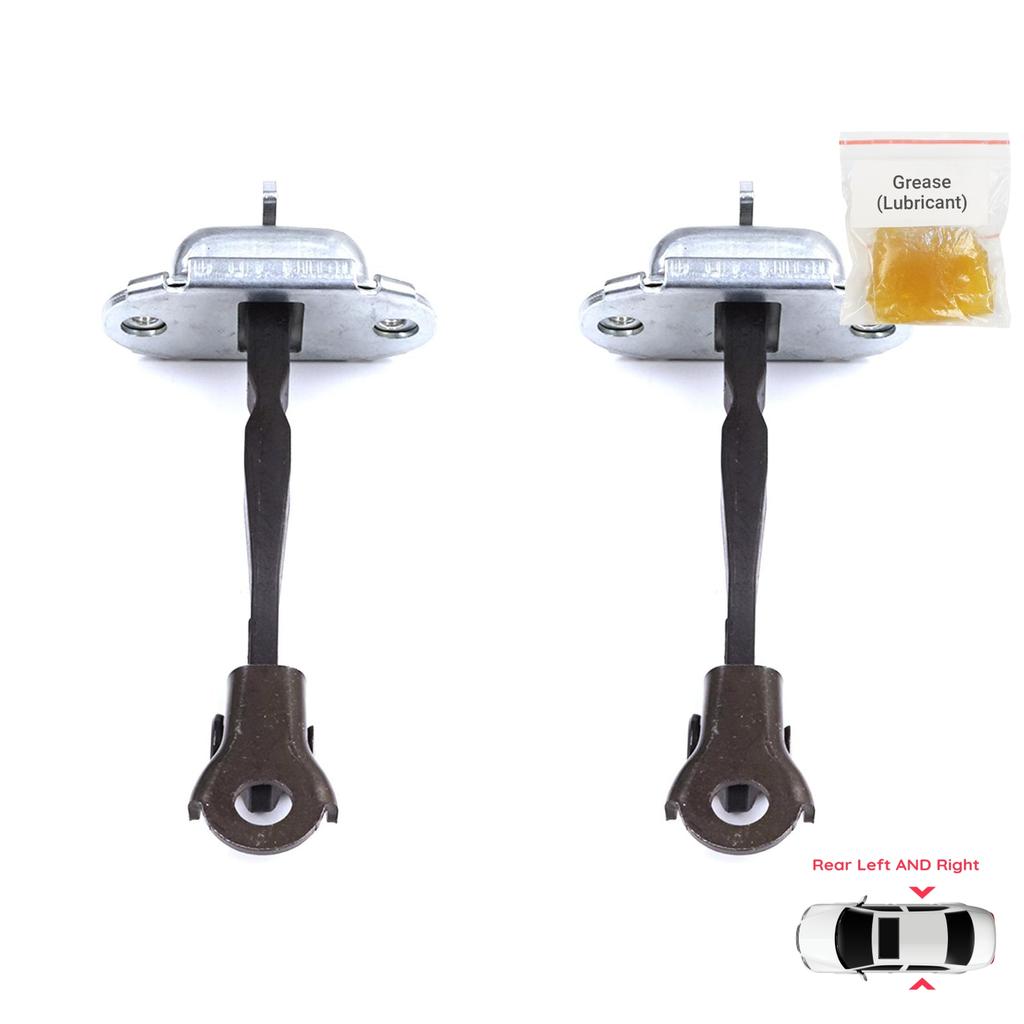 BDP1370-1 2 Pieces Rear Door Stop Check Assy Limiter Strap for Toyota Yaris Vitz MK3 P13 2010-2014 Vios P15 Verso S P12 Pre-Facelift 6863052120