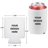 HooAMI Can Cover, Can Holder, Bottle Holder Sleeve for 350ml Cans (White)