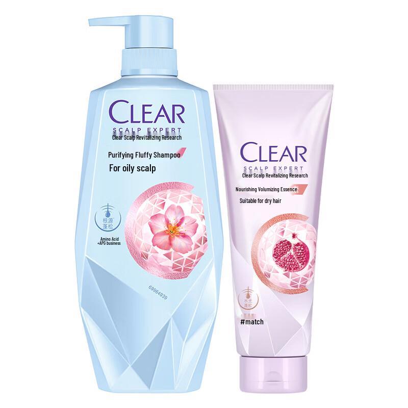 Clear Scalp Care Shampoo & Conditioner Set
