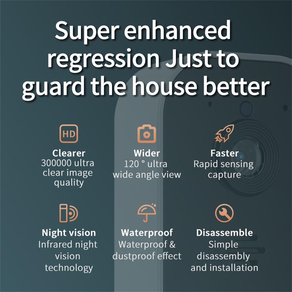 Wireless Smart Video Doorbell WiFi Door Bell  APP Video Intercom Security Monitor Camera Home Security Door Phone