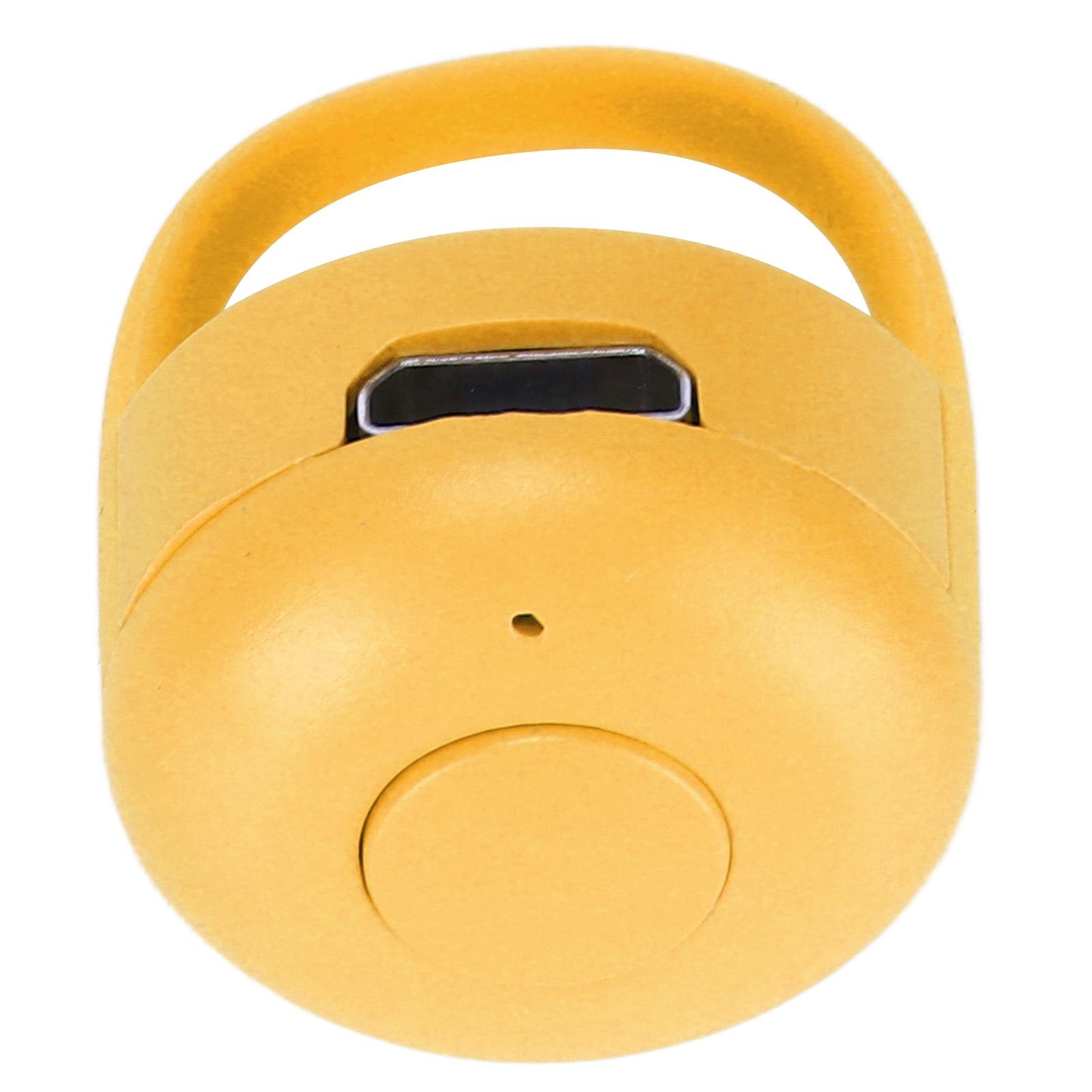 

Умный контроллер кольца Удобный и практичный Bluetooth-пульт дистанционного управления для всех смартфоновРозовый жёлтый