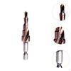 M35 Cobalt Step Drill Bit Replace for Industrial Wood Drilling Hole Woodwork 66mm