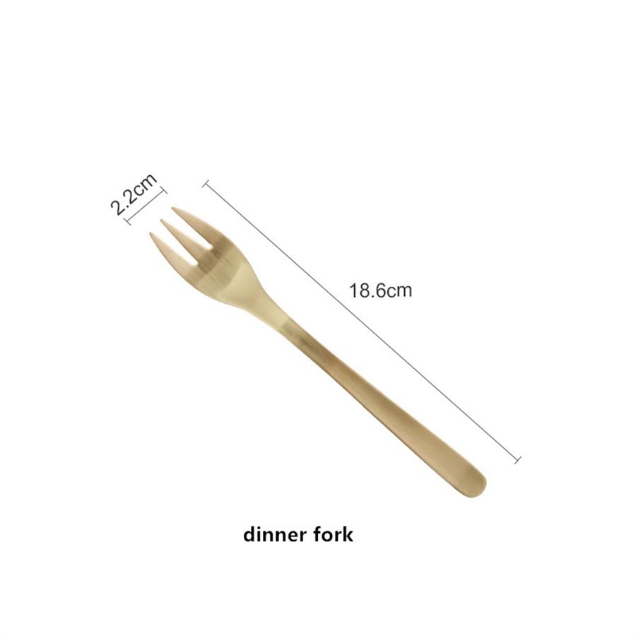 304 Edelstahl Weidenblatt Ins Design Steakmesser Gabel Löffel Westliches Besteck Japanischer Kaffeelöffel Vintage Gold Kuchengabel
