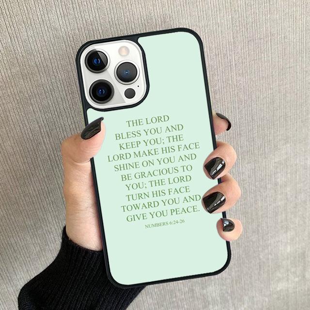 

Bible Verse Phone Case For iPhone 17 Air 15 16 16e Pro Max 11 12 13 14 Cover For iPhone 17 Air Max Plus coque Fundas Shell iPhone 13