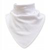 Children' Turtleneck Scarf 100% Cotton 6-12M Spring Autumn White