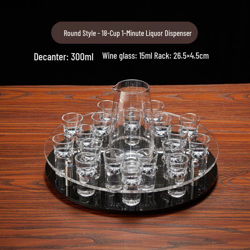 Light Luxury 100ml Small-Size Wine Glass Set - High-End Design with Elegant Style
