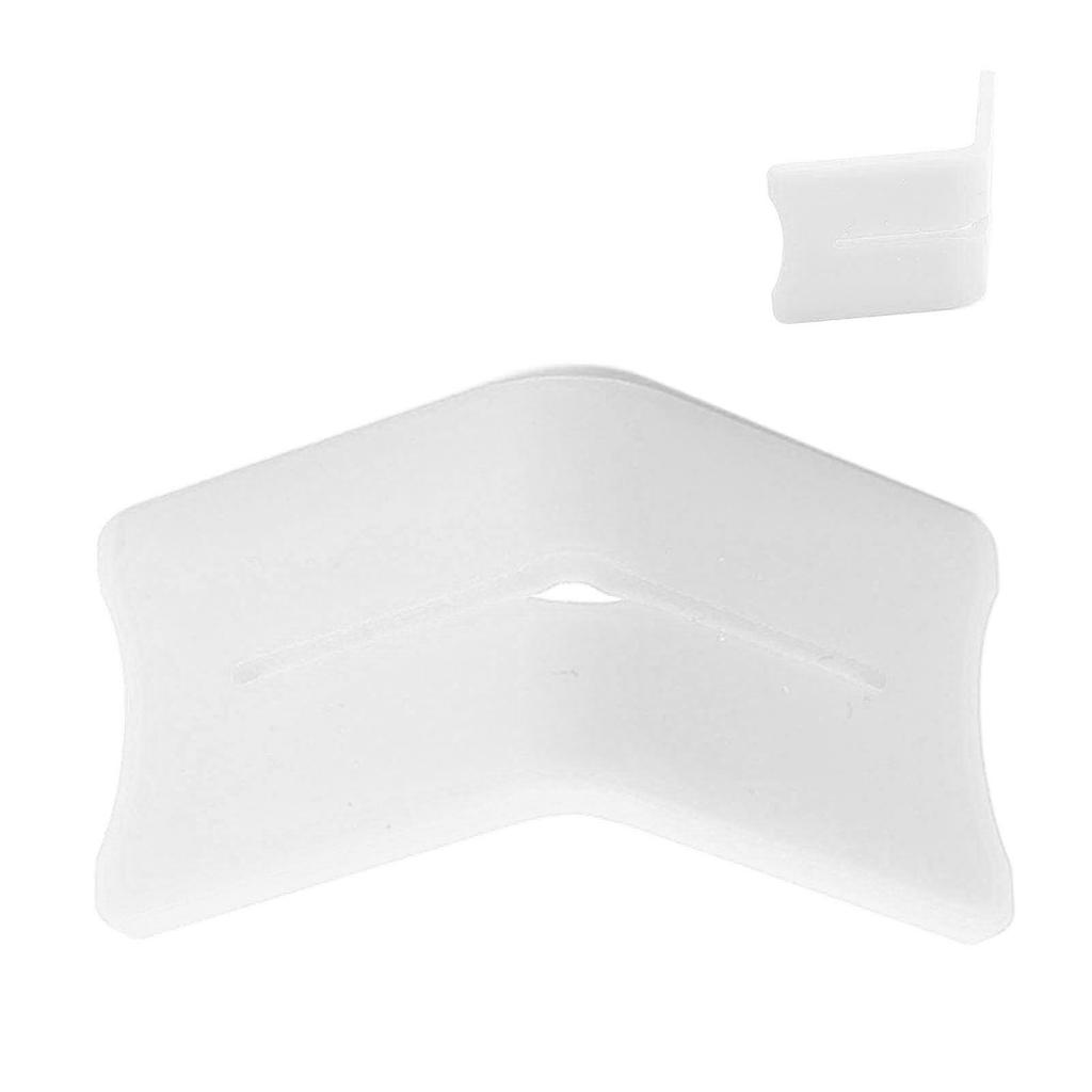 Photo Holder Acrylic V Shaped Desktop Picture Standing Holder for Fujifilm Photos White