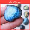 Captivating Madagascar Quartz Labradorite Natural Crystal Heart Pendant Decor For Unique Gifts