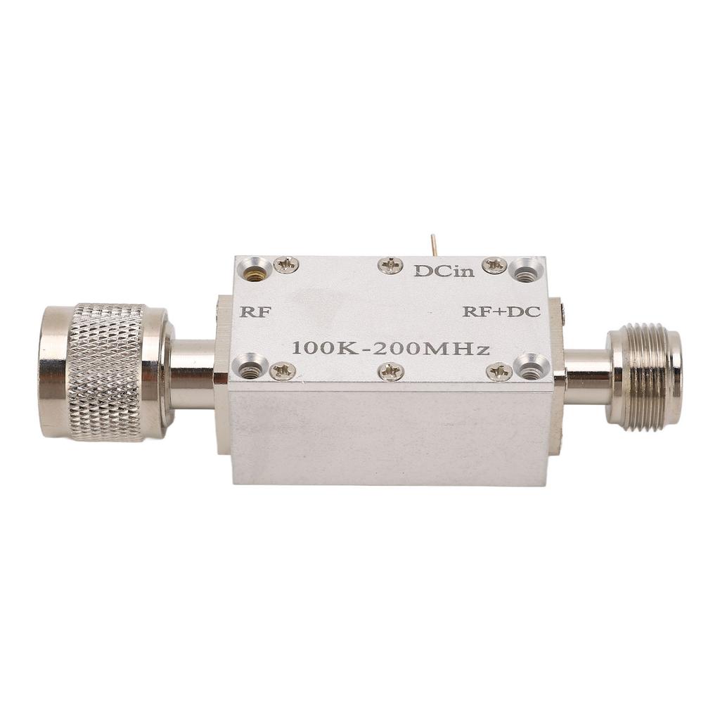 Modulo amplificatore a banda larga RF ad alta frequenza a T di polarizzazione, blocco CC, alimentatore coassiale per ottico